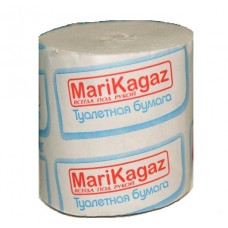 Туалетная бумага "MariKagaz" 1-слойная, 53м